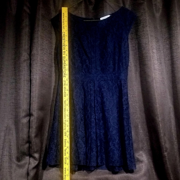 Calvin Klein Mini Lace Dress - Picture 6 of 9